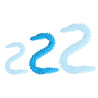 DoublePlayz Double Gode Scolop M 50 x 4cm Bleu